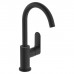 Hansgrohe Rebris S Смеситель для раковины 210, на 1 отв., с поворотным изливом, с донным клапаном, цвет: черный матовый . 72536670