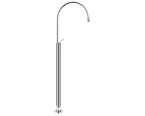 Gessi Goccia Напольный смеситель для раковины (без встраиваемой части), излив 389мм R=197, цвет: хром. 33628#031