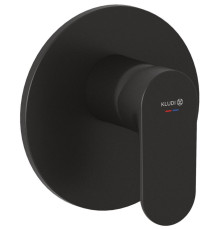 Kludi 327553975 X1 встраиваемый смеситель для душа, черный матовый 327553975