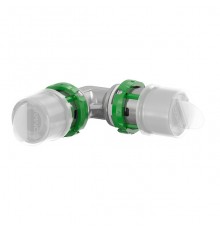Угольник 90° Comap SkinPress 16 Пресс Латунь. 7090W16
