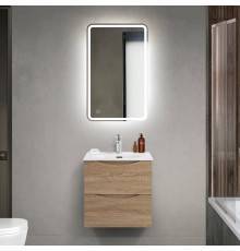 Мебель для ванной комнаты BelBagno Marino-cer-mini 50 подвесная, rovere bianco