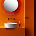 Laufen Kartell Комплект: Тумба и раковина 60х46х73см, с 2 выдвиж. ящиками, с сифоном, цвет: оранжевый глянцевый. 4.0755.2.033.635.1,  8.1033.4.000.112.1
