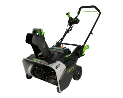 Снегоуборщик аккумуляторный бесщеточный Greenworks 82В 82SN22 (без АКБ и ЗУ)