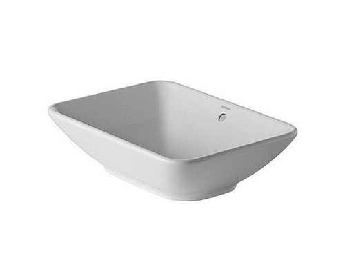 Duravit Starck 3 Раковина накладная, 55х42см., с переливом, с креплениями, цвет: белый. 0334520000
