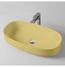 Artceram Cognac Раковина 68х35хh15см, накладная, без отв., без перелива, цвет: giallo zinco. COL005 12 00