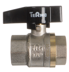 Шаровой кран TeRma CB 30217 3/4", вн-вн, ручка флажок