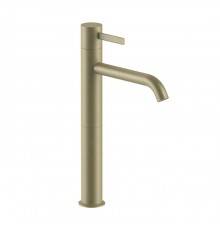 Fantini AF/21 Смеситель для раковины, 1 отв., высокий излив: 18.4 см, цвет: Matt British Gold PVD. 27 P6 A706WF