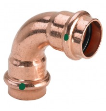 Угольник  Viega 90° Profipress медь 28 мм. 291525