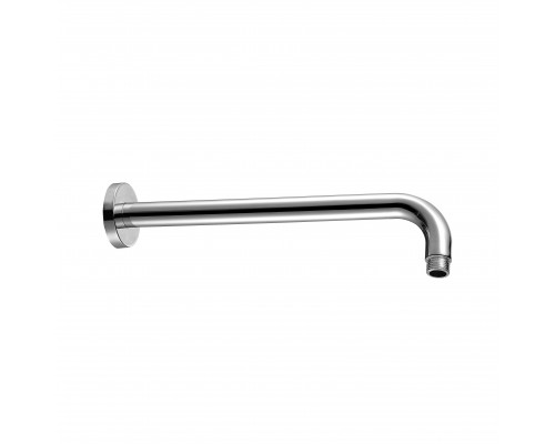 AQM8702CR Держатель верхнего душа, L=400 мм, настенный, Хром AQM8702CR