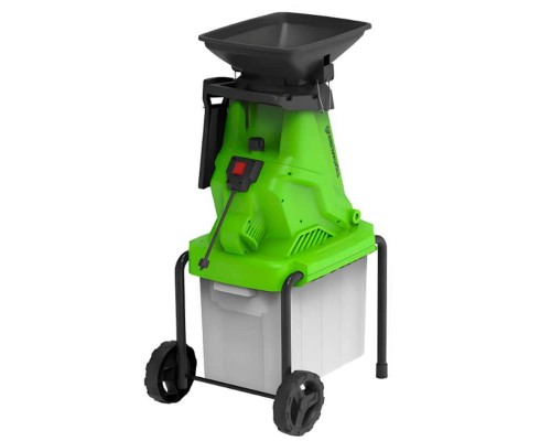Измельчитель садовый электрический Greenworks GW-2800SD