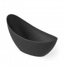 Dea Design Elegant Ванна 186x78x94см., отдельностоящая, Solid Surface, цвет: Black №16	. DD8621 1860 16