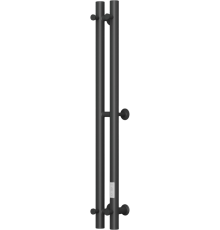 Полотенцесушитель электрический Bauedge M0056 80х12 черный матовый