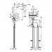 Hansgrohe Aquno Select M81 Смеситель для кухни, 1 отв., цвет: черный матовый. 73830670