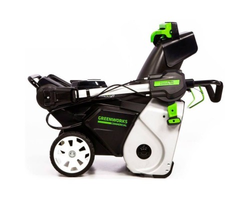 Снегоуборщик аккумуляторный Greenworks GD82STk5, 82v, 56 см, б/щ (АКБ 2,5 А/ч и ЗУ)