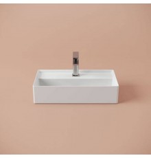 Artceram Scalino Раковина накладная 50х27см, с 1 отв., цвет: белый глянцевый. SCL006 01 00