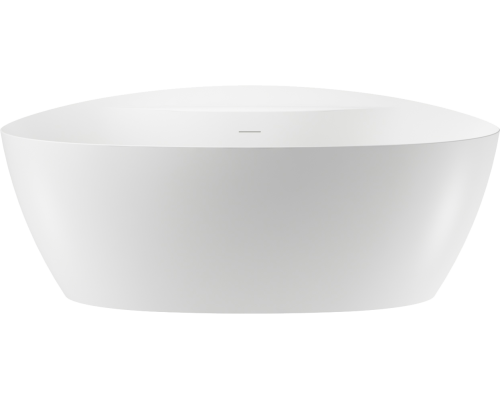 Акриловая ванна Wellsee Laster 175x85 см, отдельностоящая, белая, овальная, на ножках, со сливом-переливом, с донным клапаном, фурнитура золото