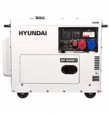 Генератор дизельный HYUNDAI DHY 8500SE-T