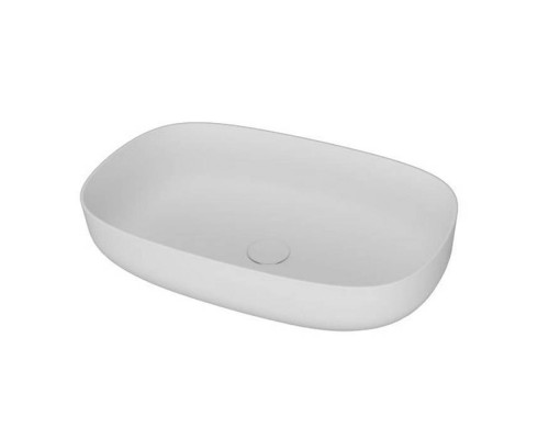 MOMA Sweet Раковина 58х38см., накладная, с донным клапаном, цвет: белый матовый. SB04.MWS