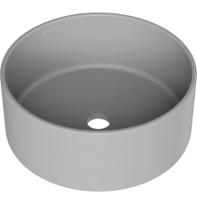 Раковина Aqueduto Espiral ESP0130 40 см серая матовая