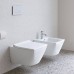 Duravit Viu Унитаз подвесной 37x57см, rimless, вкл. крепление Durafix, с покрытием WG, цвет: белый. 25110900001