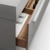 Falper 7.0 Тумба подвесная 100х45х50см, с раковиной Ceramilux, c 1 отв., цвет: белый. V2C