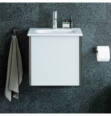Duravit XViu Тумба подвесная 51x42х39.7см с раковиной, 1 выдвижное отделение, цвет: белый глянцевый. 23445300001,  XV40310B222