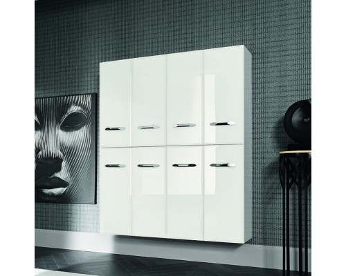 VITAGE milldue edition Hilton Шкаф-пенал 144х32.6х170см, 4 двери, 4 полки, ручки сталь, напольный, цвет: белый. 3536.41.98, 3292.41.SX, 3292.41.DX VITAGE milldue edition Hilton Шкаф-пенал 144х32.6х170см, 4 двери, 4 полки, ручки сталь, напольный, цвет: белый. 3536.41.98, 3292.41.SX, 3292.41.DX