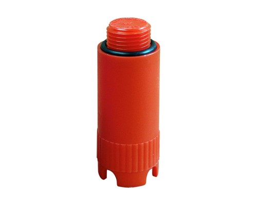 Заглушка FV Plast PP НР 1/2  красная. AA252000002
