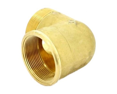 Угольник латунный резьба наружная/внутренняя 3/8 x3/8  Tiemme. 1500173