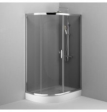 Душевой уголок AM.PM Like W83UG-302U120CG 120x80 профиль хром, стекло тонированное