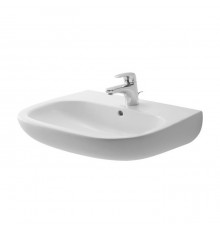 Duravit D-Code Раковина 55x43см., подвесная, 1 отв., с переливом, цвет: белый. 23105500002