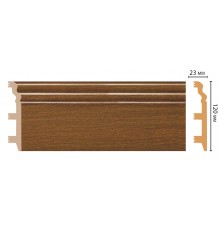 Плинтус напольный DECOMASTER D233-85 ШК/8 (120*23*2400мм)