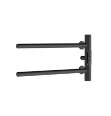 Полотенцесушитель электрический Melodia della vita Drumsticks MTRDEF4018bk П2 40х18, черный