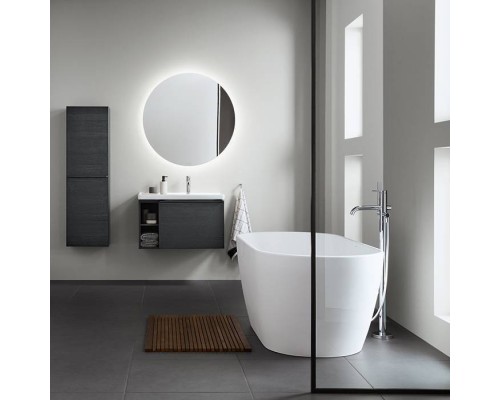 Duravit D-Neo Ванна отдельностоящая 160х75хh60cм., со спец сливом-переливом, цвет: белый. 700477000000000 Duravit D-Neo Ванна отдельностоящая 160х75хh60cм., со спец сливом-переливом, цвет: белый. 700477000000000
