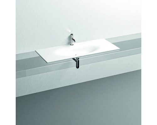 Kerasan Shape Раковина 122х52см, встраиваемая, с 1 отв., цвет: белый матовый. 548030*1