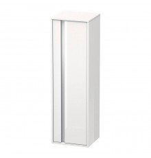 Duravit Ketho Шкаф высокий 40х36х132см., 1 дверца петли справа, 2 стеклянные полки, 1 деревянная полка, подвесной, цвет: белый глянцевый. KT1257R2222