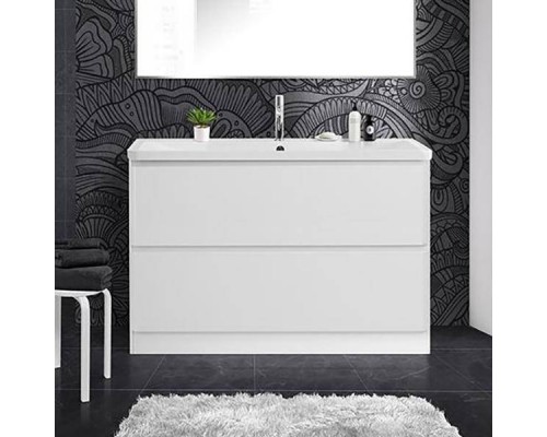 Тумба с раковиной BelBagno Albano 120 напольная, bianco lucido, белая глянцевая раковина