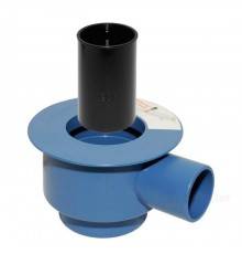 TECE drainline, сифон, 0,8 л/c, DN 50, выход вбок, высота монтажа от нижнего края сифона до верхнего края слива ndash; 120 мм.. 650001