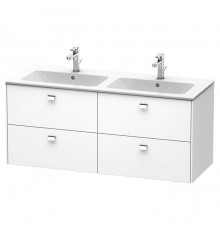 Duravit  Brioso Тумба подвесная 129x47.9х55.3см, с раковиной, с 4 выдвижными ящиками, цвет: белый матовый. 2336130000,  BR410601018