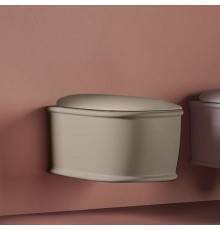 Artceram Atelier Унитаз подвесной, 52х37см, безободковый, с крепежом, цвет: matera