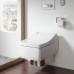 TOTO SG Унитаз подвесной 39x58.2x33см, безободковый, CeFiONtect, Tornado Flush цвет: белый . CW512YR, 7EE0007