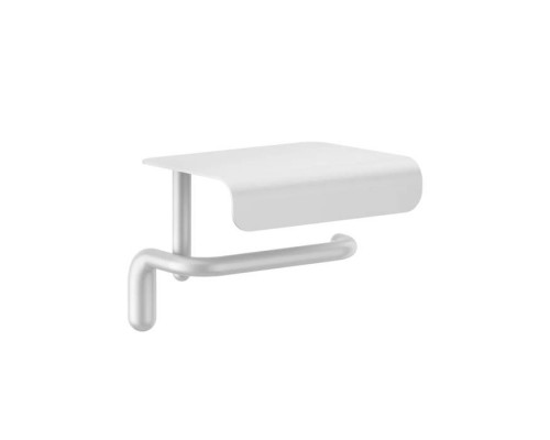 Gessi Goccia Держатель для туалетной бумаги с крышкой, подвесной, цвет: белый. 38049#079