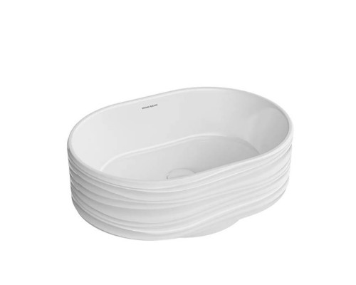 Kerama Marazzi ArtBasin Sabbia Раковина накладная 50.5х36.6см., без отв., цвет: белый глянцевая. SA.wb.50\WHT Kerama Marazzi ArtBasin Sabbia Раковина накладная 50.5х36.6см., без отв., цвет: белый глянцевая. SA.wb.50\WHT