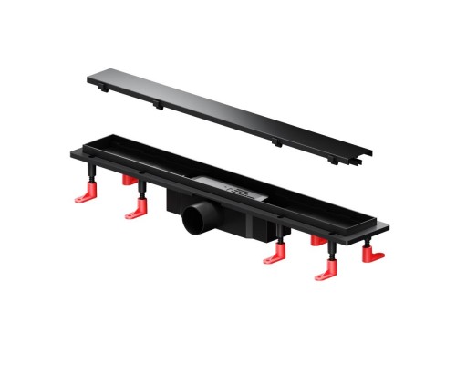 W02SC-U11-060-04BM Трап для душа линейный, универсальный затвор Tile, 60 см W02SC-U11-060-04BM Трап для душа линейный, универсальный затвор Tile, 60 см