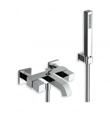 CRS QD 100 51 (Хром) Смеситель для ванной с лейкой 2-х ручковый QD10051