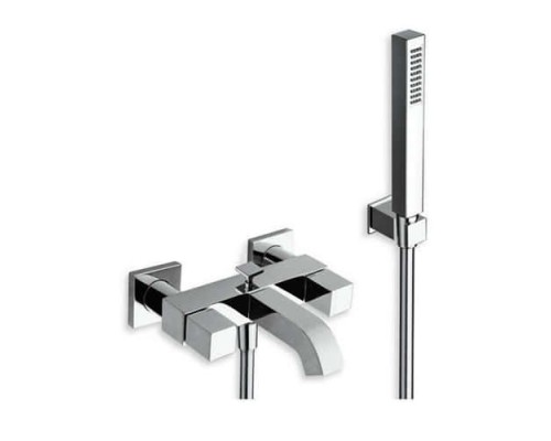 CRS QD 100 51 (Хром) Смеситель для ванной с лейкой 2-х ручковый QD10051
