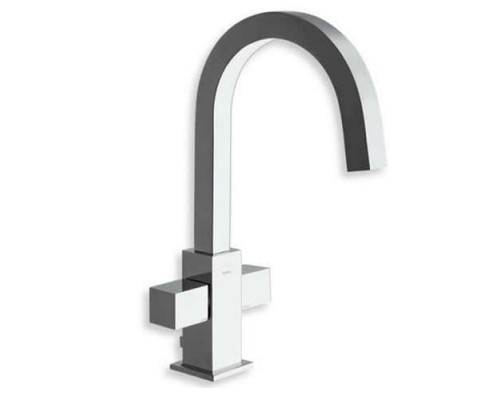 CRS QD 226 51 (Хром) Смеситель на раковину высокий нос с дон. кл. QD22651