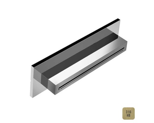 Almar Waterfalls Излив для ванны 34.6х8см., настенный, водопад, цвет: High Brass Brushed PVD. E044273.HB316