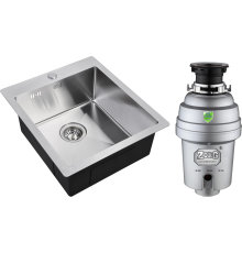 Комплект Мойка кухонная Zorg Inox R 4551 + Измельчитель Inox D ZR-38 D