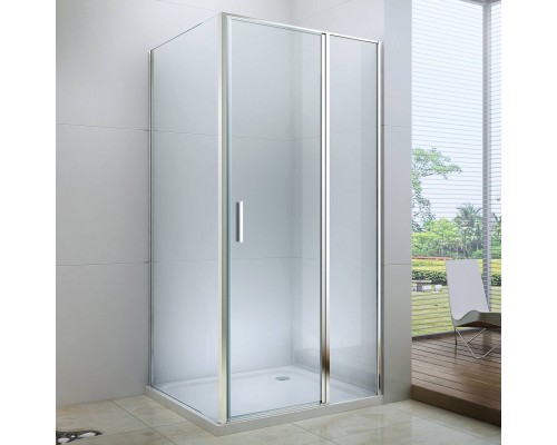 Душевой уголок Berges Legos LS-2 90х90 см, профиль хром